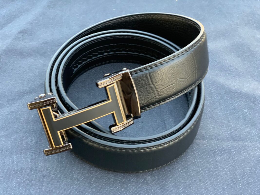 Hermes Buckle Waist Belt Black 0093 – Loafers And Belts